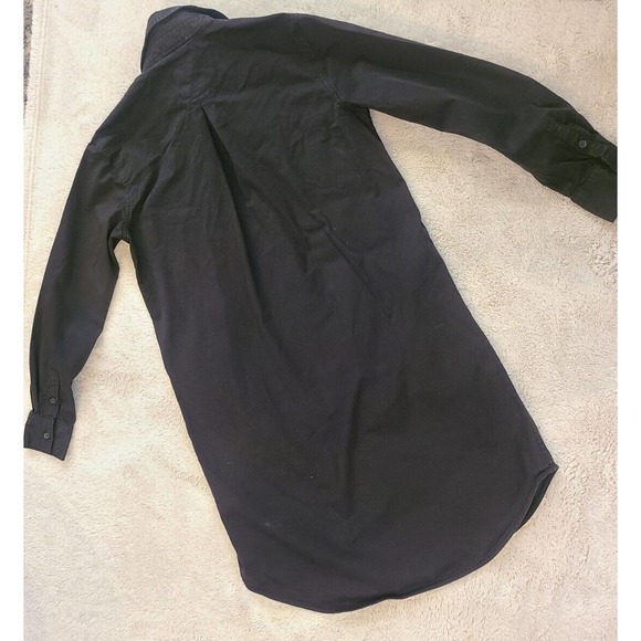 Everlane The Modern Utility Shirtdress Cotton Twill Button Front Long Sleeve 0 - Picture 3 of 7